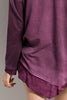 Oil Washed Long Sleeve Tunic