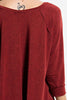 Asymmetric 3/4 Sleeve Tunic