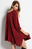 Asymmetric 3/4 Sleeve Tunic