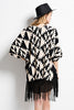 Aztec Print Kimono