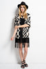 Aztec Print Kimono