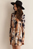 Tie-Dye Long Sleeve Jersey Dress