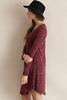 Knit Bell Sleeve V-Neck Top
