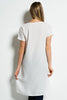 Slit Side V-Neck Tunic